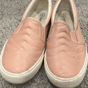 Cat & Jack Women's Peach Slip-On Sneakers